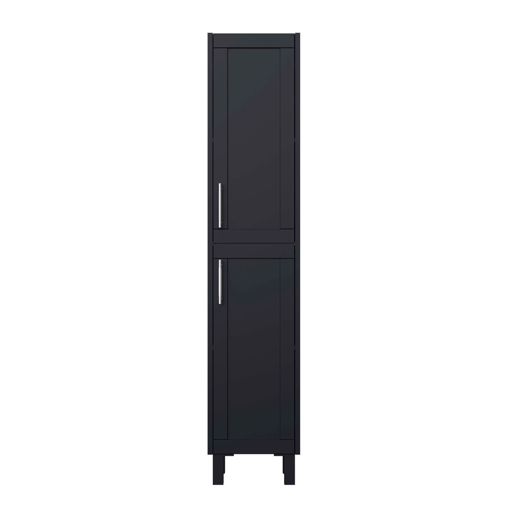 Cut out image of the Heritage Lynton 300mm Midnight Blue Freestanding Cabinet & Handle Pack